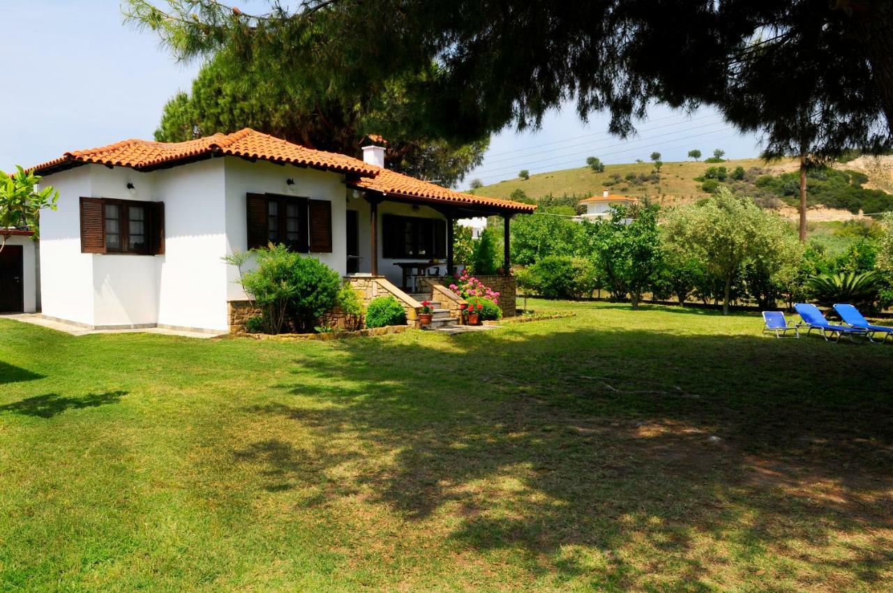 Athos View Villa By The Sea Ormos Panagias Eksteriør billede