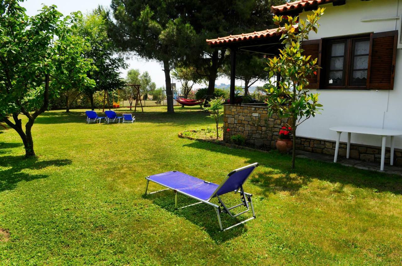 Athos View Villa By The Sea Ormos Panagias Eksteriør billede