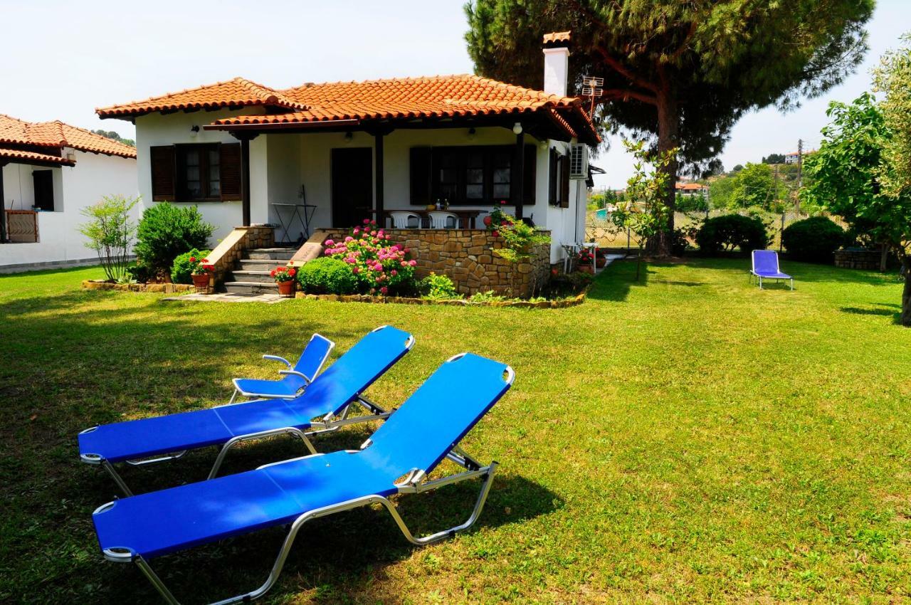 Athos View Villa By The Sea Ormos Panagias Eksteriør billede